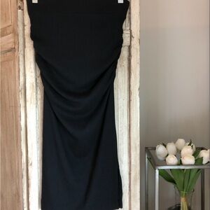 NWT! Super Cute! Michael Stars Rae Ribbed Skirt With Side Slit